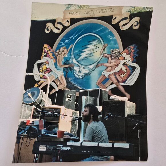 Brent Mydland Frost Amphitheatre 1988 Licensed Photo Print By Dead Images Rob Co - Picture 11 of 15